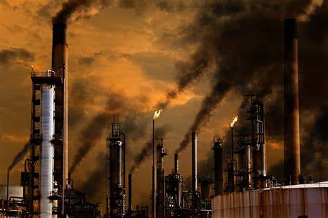 Climate change in Nigeria- C02 emissions, oil refinery